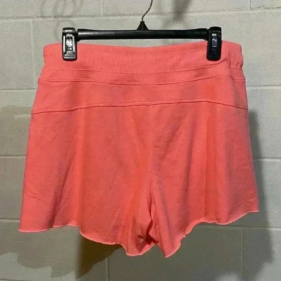 Calvin Klein Performance Womens M Orange Coral Elastic Waist Shorts Athletic NWT - Picture 3 of 6